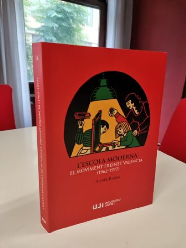 Llibre 'L'Escola Moderna. El Moviment Freinet valencià (1962-1977)'.