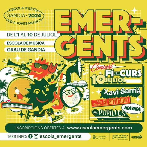 Cartell presentació Escola Emergents.