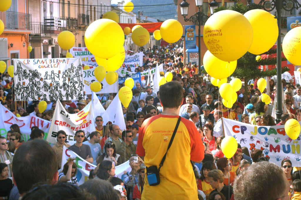 Trobades d'Escoles en Valencià.