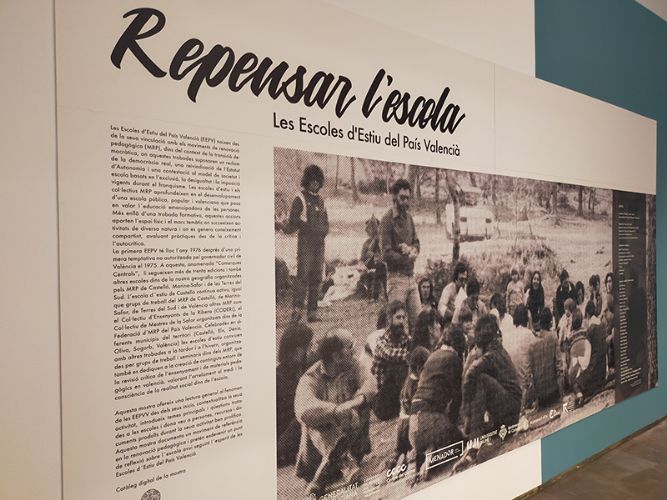 Exposició al voltant dels Moviments de Renovació Pedagògica del País Valencià.