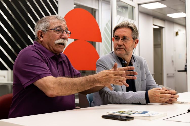 Quim Làzaro i Ricard Aymerich. Autoria: Pol Rius