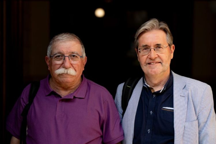Quim Làzaro i Ricard Aymerich. Autoria: Pol Rius