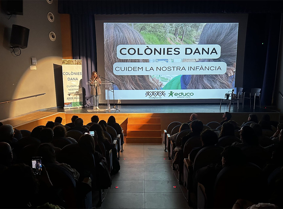 Presentació de les Colònies DANA, amb la Ministra Sira Rego