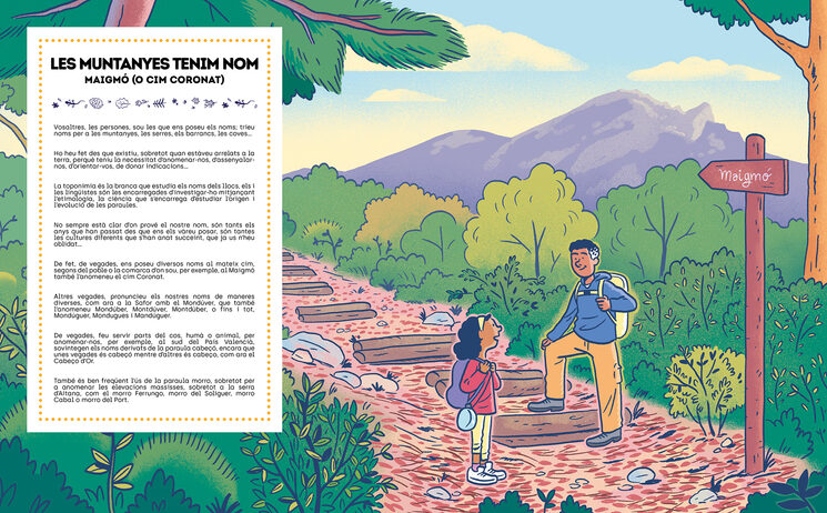 Il·lustració de Nosaltres, les muntanyes Il·lustració de Nosaltres, les muntanyes