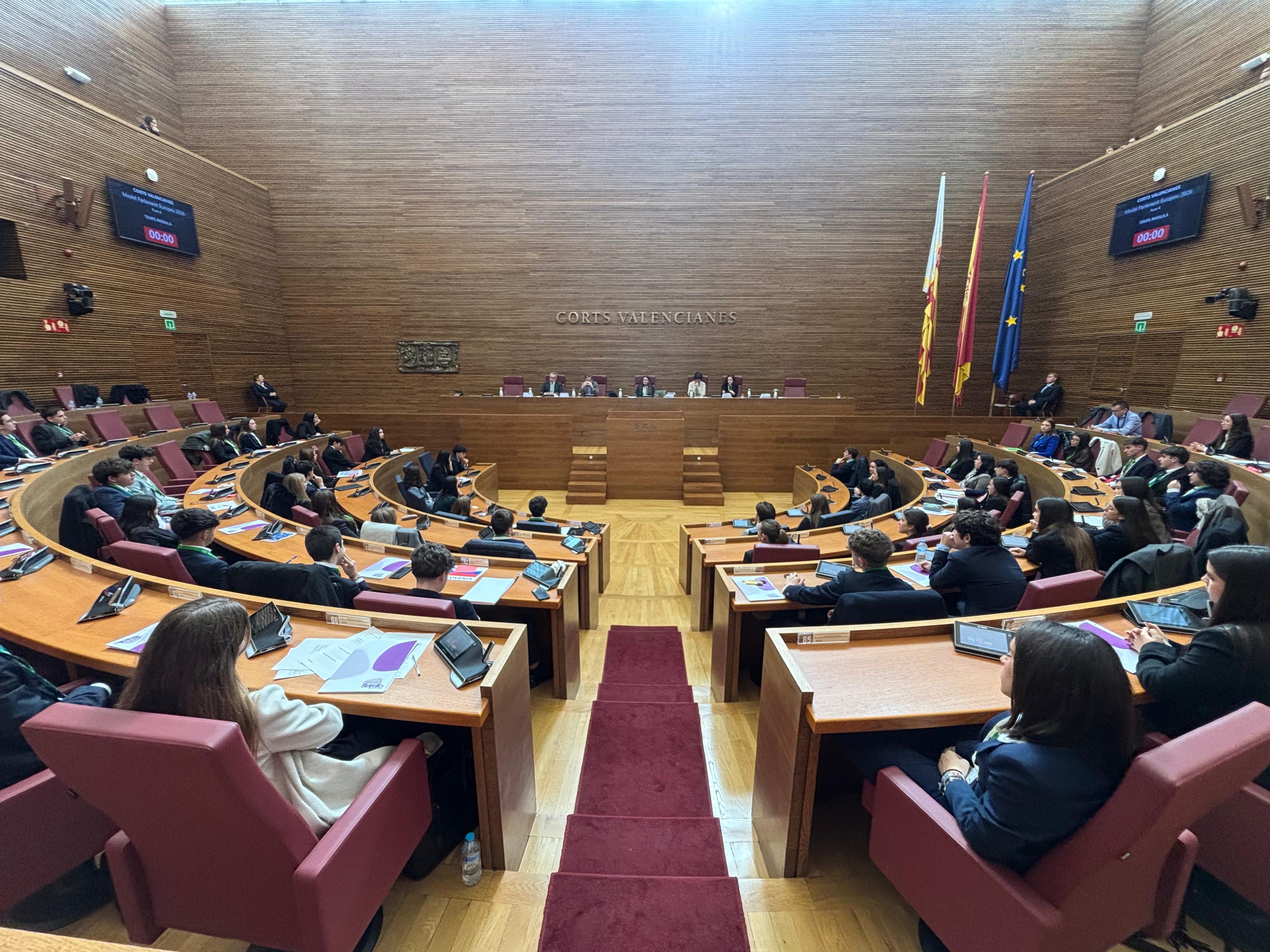 Sessió a Les Corts Valencianes